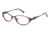 LAmy Olivie Eyeglass Frames - Frame Plum / Raspberry, Size 52/17mm LYOLIVIE03