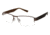 LAmy REMI Bifocal Prescription Eyeglasses - Frame MATTE BROWN LYREMI03