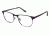 LAmy Samantha Bifocal Prescription Eyeglasses - Frame MATTE EGGPLANT, Size 52/18mm LYSAMANTHA02