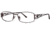 LAmy TRESSEA1012 Single Vision Prescription Eyeglasses - Frame Brown, Size 53/15mm LYTRESA101204