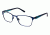 LAmy Veronique Single Vision Prescription Eyeglasses - Frame MATTE NAVY, Size 50/17mm LYVERONIQUE03