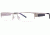 LAmy Xavier Single Vision Prescription Eyeglasses - Frame Brushed Silver/Matte Black, Size 56/17mm LYXAVIER01