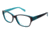 LAmy Zoe Eyeglass Frames - Frame Chestnut/Teal, Size 53/15mm LYZOE02
