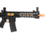 Lancer Tactical Enforcer Battle Hawk 10in Skeleton AEG w/ Alpha Stock, Black/Gold, LT-34BCG10-G2-ME