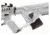 Lancer Tactical Enforcer Battle Hawk 10in Skeleton AEG w/ Alpha Stock, White/Black, LT-34WCB10-G2-ME