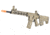 Lancer Tactical Enforcer BLACKBIRD AEG Rifle, Tan, LT-30TB-G2-ME