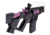 Lancer Tactical Enforcer Blackbird Skeleton AEG, Black/Purple, LT-30BCP-G2-ME