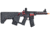Lancer Tactical Enforcer Blackbird Skeleton AEG, Black/Red, LT-30BCR-G2-ME