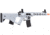 Lancer Tactical Enforcer Blackbird Skeleton AEG, White, LT-30WCB-G2-ME