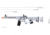 Lancer Tactical Enforcer Blackbird Skeleton AEG, White, LT-30WCB-G2-ME