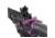 Lancer Tactical Enforcer NEEDLETAIL Skeleton AEG, Black/Purple, LT-29BCPL-G2-ME