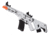Lancer Tactical Enforcer NEEDLETAIL Skeleton AEG, White/Black, LT-29WCBL-G2-ME