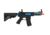 Lancer Tactical Enforcer Needletail Skeleton Crane Stock Low FPS, Black/Navy Blue, LT-29BACNL-G2-ME