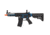 Lancer Tactical Enforcer Needletail Skeleton Crane Stock Low FPS, Black/Navy Blue, LT-29BACNL-G2-ME