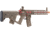 Lancer Tactical Enforcer Night Wing Skeleton AEG w/ Alpha Stock, Tan/Red, LT-33TCR-G2-ME