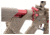 Lancer Tactical Enforcer Night Wing Skeleton AEG w/ Alpha Stock, Tan/Red, LT-33TCR-G2-ME