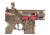 Lancer Tactical Enforcer Night Wing Skeleton AEG w/ Alpha Stock, Tan/Red, LT-33TCR-G2-ME