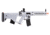 Lancer Tactical Enforcer Night Wing Skeleton AEG w/ Alpha Stock, White/Black, LT-33WCB-G2-ME