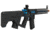 Lancer Tactical Enforcer Series Proline Night Wing Skeleton AEG Rifle, Black/Blue, LT-33BCN-G2-ME