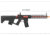 Lancer Tactical Enforcer Series Proline Night Wing Skeleton AEG Rifle, Black/Red, LT-33BCR-G2-ME