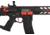 Lancer Tactical Enforcer Series Proline Night Wing Skeleton AEG Rifle, Black/Red, LT-33BCR-G2-ME