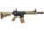 Lancer Tactical Gen 2 7in Nylon Polymer M4 Airsoft AEG, Black/Tan, LT-15X-G2