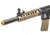 Lancer Tactical Gen 2 7in Nylon Polymer M4 Airsoft AEG, Black/Tan, LT-15X-G2