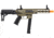 Lancer Tactical Gen 2 9mm Battle X CQB Carbine Airsoft AEG, Tan, LT-35T-G2