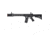 Lancer Tactical Gen 2 M4 SPR Interceptor Airsoft AEG Rifle, Black, LT-25B-G2