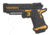 Lancer Tactical Knightshade Hi-Capa Gas Blowback Airsoft Pistol, Black/Gold, LTX-6B