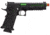 Lancer Tactical Knightshade Hi-Capa Gas Blowback Airsoft Pistol, Black/Green, LTX-6BZ
