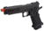 Lancer Tactical Knightshade Hi-Capa Gas Blowback Airsoft Pistol, Black/Red, LTX-6BR
