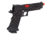 Lancer Tactical Knightshade Hi-Capa Gas Blowback Airsoft Pistol, Black/Red, LTX-6BR