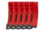 Lancer Tactical Lancer Tactical 130RD High Speed Mid-Cap Mag Pack of 5, Red, LT-MIDMAG-HSR-5P