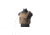 Lancer Tactical Lightweight Molle Tactical Vest with Retention Cords, Camo, CA-1897C