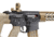 Lancer Tactical Two-Tone Enforcer Battle Hawk Airsoft AEG w/ Alpha Stock, Black/Tan, LT-34XB10-G2-ME