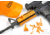 LaRue Tactical HandStop and IndexClip Combo, 74 Total Piece, Blaze Orange, LT711-708-BLZ