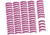 LaRue Tactical IndexClips, 72 Piece Set, Pink, LT708-PNK