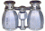 Lascala Optics Hamlet Opera Glasses, Titanium Body, Golden Rings LSH-07