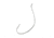 Lazer Sharp Kahle Hook,Offset,Up Eye,Non-Forged,Plain Shank,Needlepoint,Platinum Black Plus,U-Pack Hooks L144BKUH-4/0
