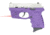 LaserLyte Laser Sight Trainer SCCY CPX 1 &amp; 2, Teal/Purple/Grey, UTA-JR