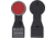 LaserLyte SteelTyme Laser Training Target 2 Pack, Compatible with Training Lasers, Black/Red, 1231433