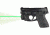 LaserMax CenterFire Gripsense Light &amp; Green Laser, S&amp;W Shield 9mm, .40 cal, Black, CF-SHIELD-C-G