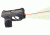 LaserMax CenterFire Gripsense Light &amp; Red Laser, Ruger LC9/LC380/LC9S, Black, CF-LC9-C-R