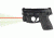 LaserMax CenterFire Gripsense Light &amp; Red Laser, S&amp;W Shield 9mm, .40 cal, Black, CF-SHIELD-C-R