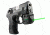 LaserMax Genesis Rechargeable Green Laser Sight, Black - LMS-GEN