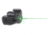 LaserMax Lightning Rail Mounted Laser Sight, GripSense Activation, 5mW Green Laser, Black, GS-LTN-G