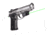 LaserMax Lightning Rail Mounted Laser Sight, GripSense Activation, 5mW Green Laser, Black, GS-LTN-G