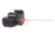 LaserMax Lightning Rail Mounted Laser Sight, GripSense Activation, 5mW Red Laser, Black, GS-LTN-R