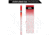 Last Chance WrapWorks Stock Archery Made Easy White/Red Fade Precision Fixed Standard, 1503375